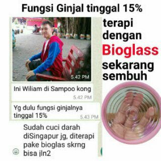 testi bioglass 15