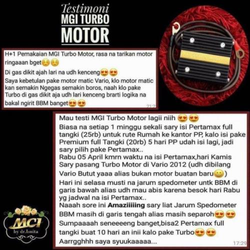 testi mgi turbo motor 1