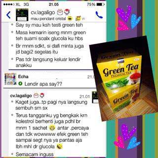 testimoni green tea 1