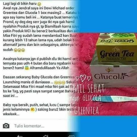testimoni green tea 20