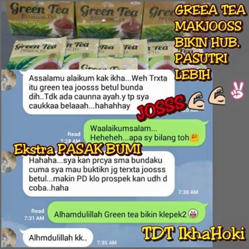 testimoni green tea 25