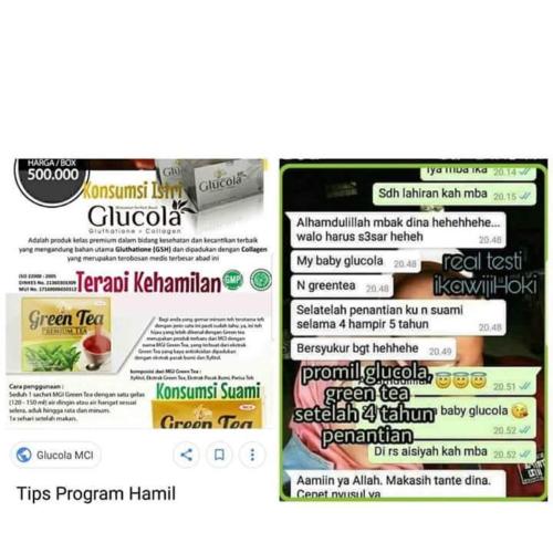 testimoni green tea 32