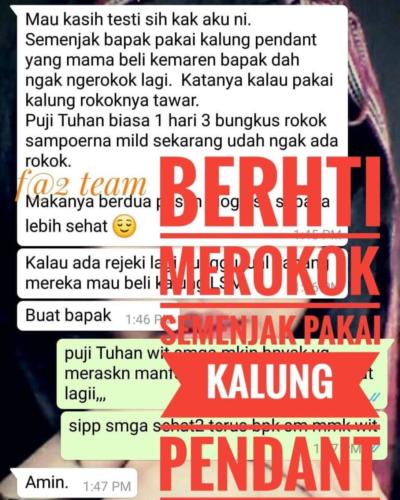 testimoni kalung pendant 20