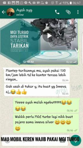testimoni mgi turbo mobil 10