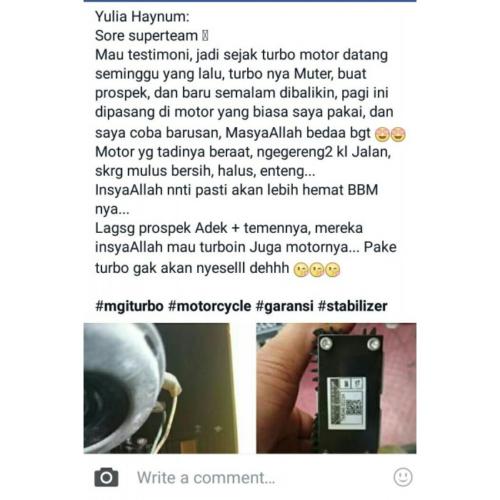 testimoni mgi turbo mobil 13