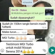 testimoni mgi turbo mobil 28