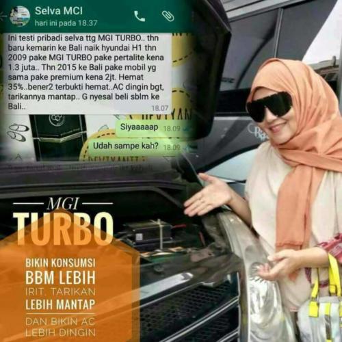 testimoni mgi turbo mobil 3